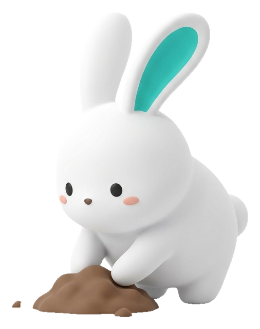 Klikko — маскот BunnySplit — дорабатывает редактор реза